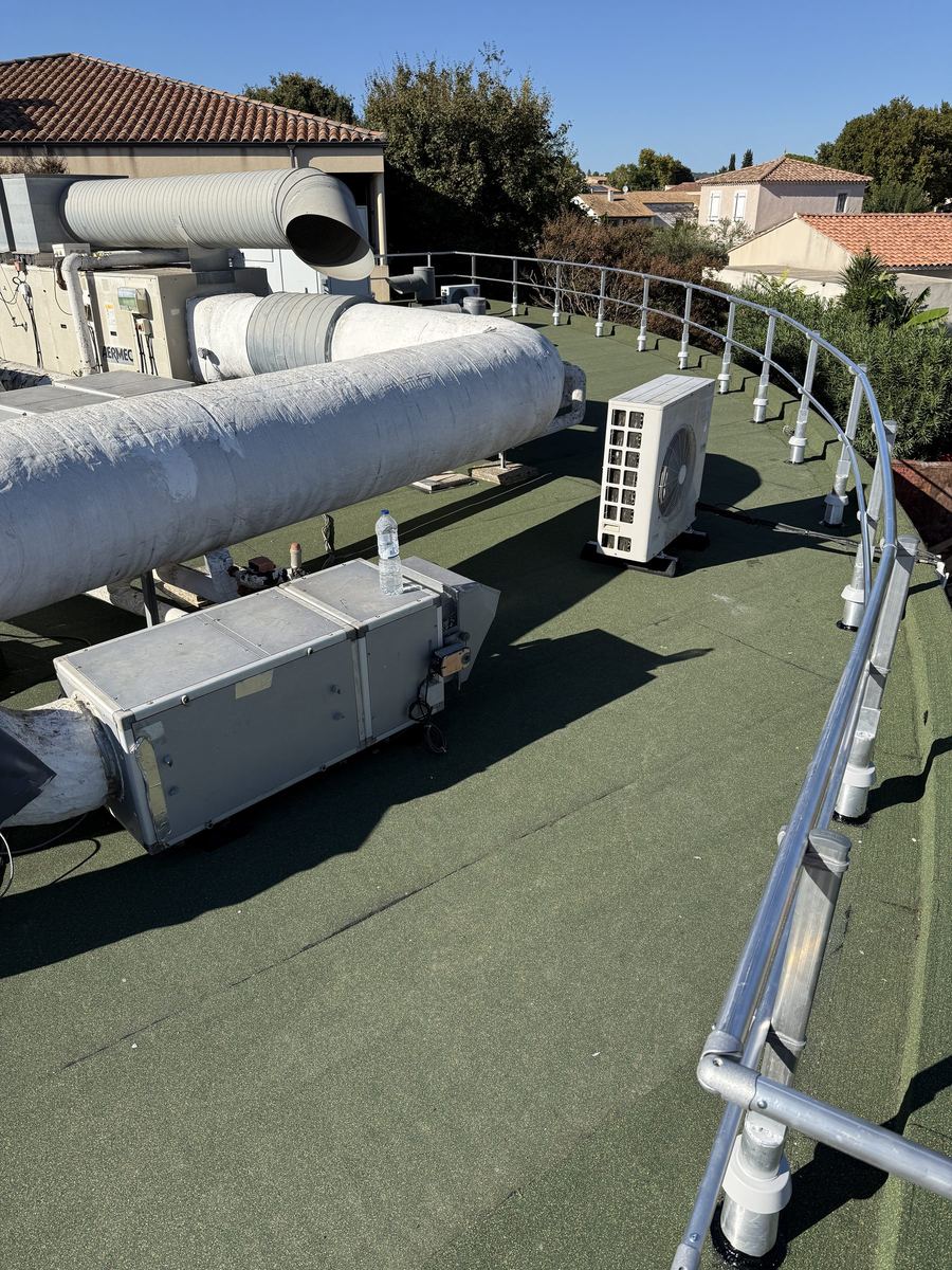 Toiture technique HVAC